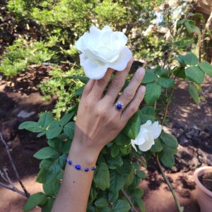 AGAPENATURAL PULSERA Y ANILLO LAPISLAZULI FUERTEVENTURA23072026